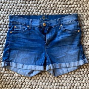 Jean Shorts 7 for all mankind